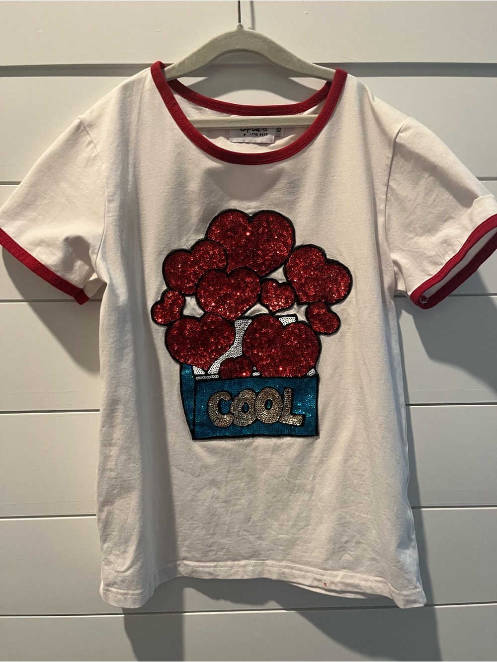 Lola & The Boys Cool Sparkle Shirt Size 10
